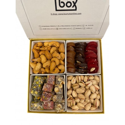 Platter traditional nuts variety 4 kinds